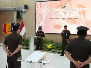 5 Kajari Baru di Jatim Dilantik, Ini Daftarnya