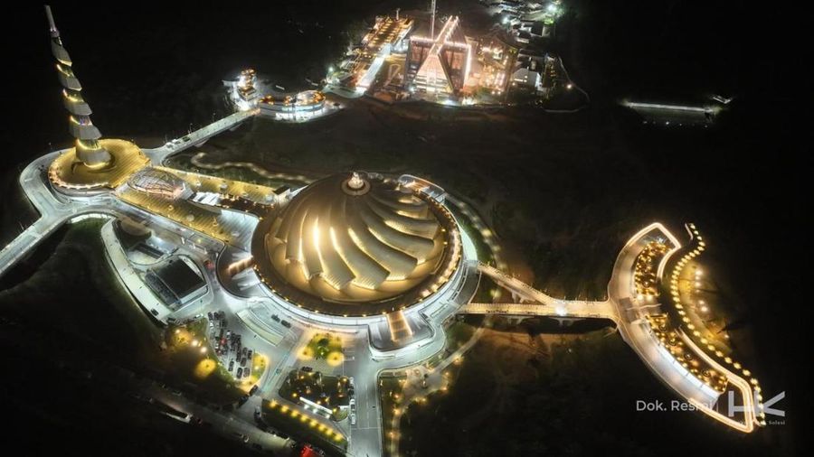 Masjid Negara Ibu Kota Nusantara (IKN). (Dok. Humas Otorita IKN/Rahmi)