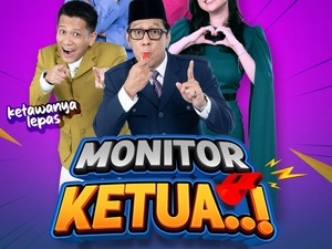 Tonton di Sini! Andre Taulany Kesal dengan Guyonan Denny Cagur di Monitor Ketua