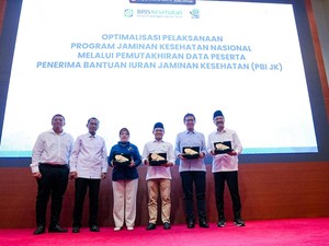 Para Menteri Duduk Bareng BPJS Kesehatan & BPS Bahas Transisi PBI JK
