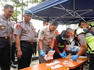 Polda Riau Cek Urine Personel, Komitmen Bersih-bersih dari Narkoba