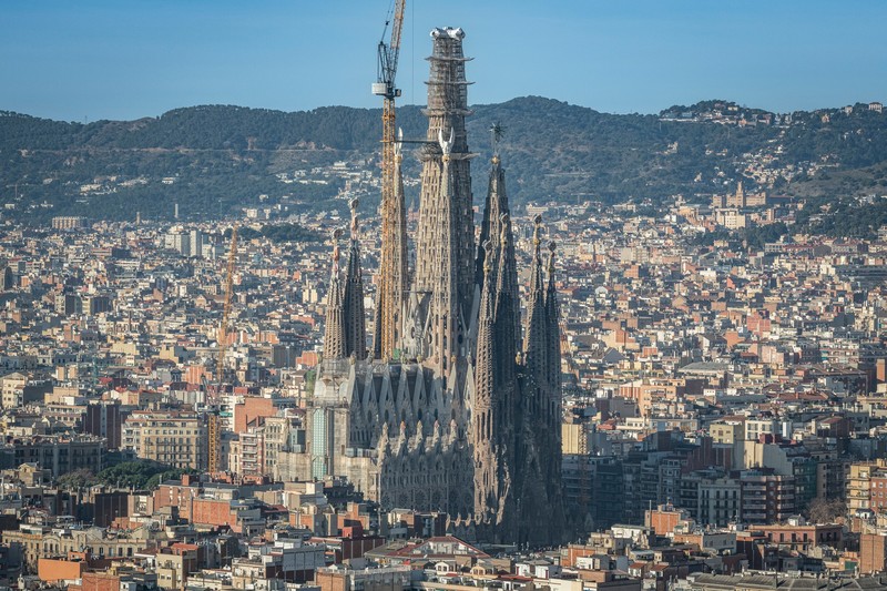 Proyek Sagrada Familia. (Facebook/Bas&iacute;lica de la Sagrada Fam&iacute;lia/Pep Daude)