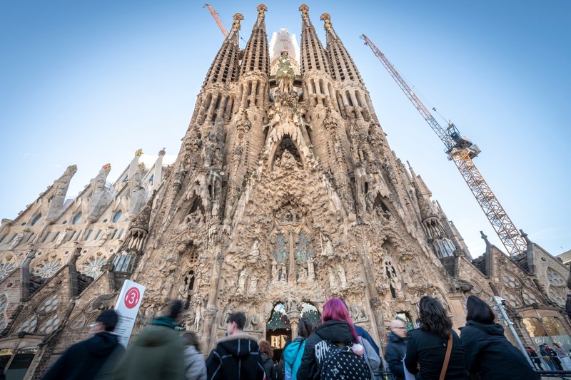 Proyek Sagrada Familia. (Facebook/Bas&iacute;lica de la Sagrada Fam&iacute;lia/Pep Daude)