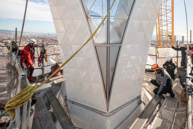 Proyek Sagrada Familia. (Facebook/Bas&iacute;lica de la Sagrada Fam&iacute;lia/Pep Daude)