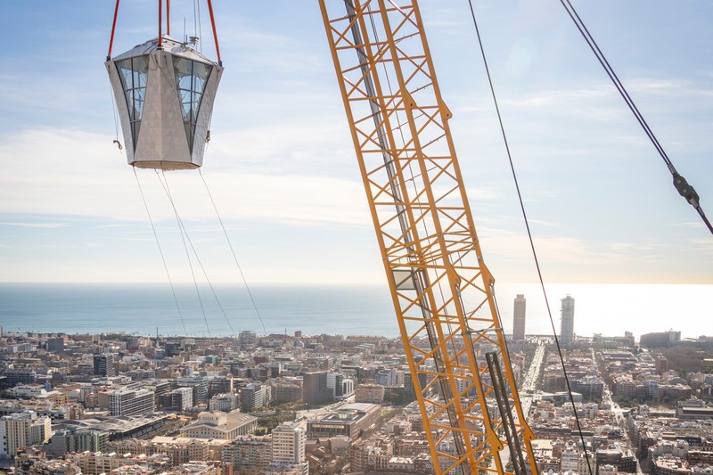 Proyek Sagrada Familia. (Facebook/Bas&iacute;lica de la Sagrada Fam&iacute;lia/Pep Daude)