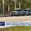 Video: Secret Service Tembak Mati Pria yang Masuk Kediaman Trump