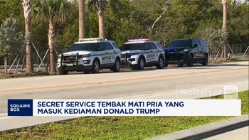 Video: Secret Service Tembak Mati Pria yang Masuk Kediaman Trump