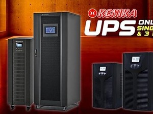 Amankan Aset Kritis Lebih Lama dengan UPS Kenika Long Backup Time (1-60kVA)