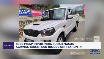 Video: 1.000 Pikap Impor India Sudah Masuk Agrinas