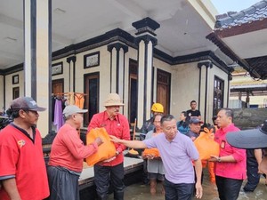 Rumah Puluhan KK di Tabanan Terendam Banjir