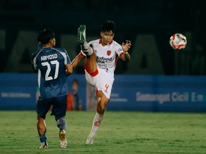 Bali United Gagal Menang Lawan PSIM Yogyakarta, Kadek Arel Dikritik Suporter