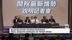Video: Blak-blakan! Taiwan Pastikan Deal Dagang Dengan As Tetap Aman