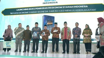 Video: Buku Pemikiran 99 Ekonom Syariah Meluncur, Dihadiri Ma'ruf Amin
