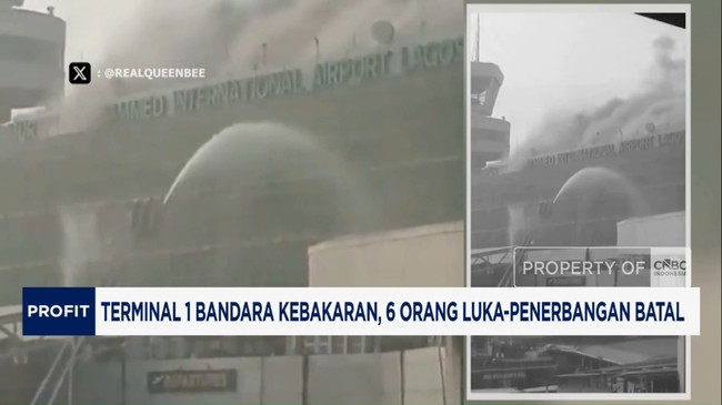 Video: Bandara di Nigeria Kebakaran, 6 Orang Luka - Penerbangan Batal