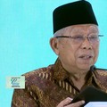 Ma'ruf Amin Ungkap Ekonomi Syariah Ciptakan Keadilan
