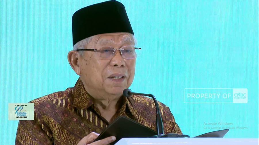 Di Depan 99 Ekonom, Ma'ruf Amin Sebut RI Punya Semua Syarat Jadi Pusat Ekonomi Syariah Dunia