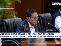 Video: Direktur LPDP Tengah Selidiki 600 Penerima Beasiswa LPDP