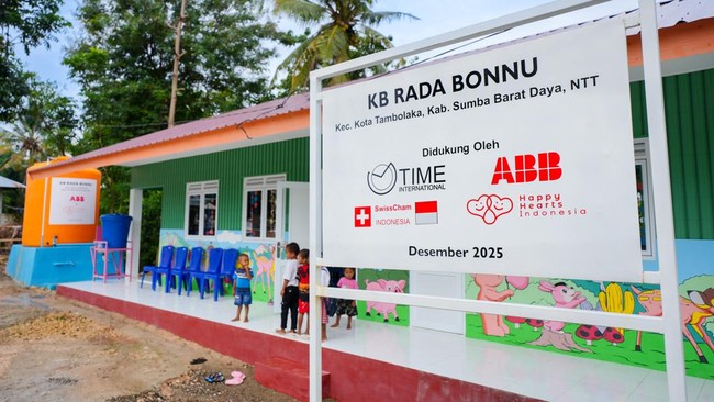 ABB dan Happy Hearts Indonesia Hadirkan Solusi Air Bersih di NTT