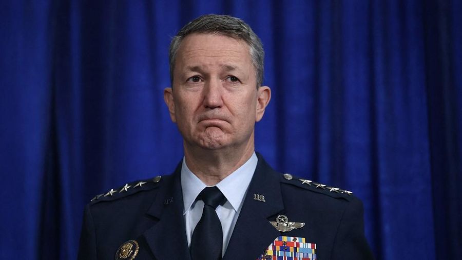 Kepala Staf Gabungan AS, Dan Caine. (JOE RAEDLE / GETTY IMAGES NORTH AMERICA / Getty Images via AFP)