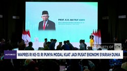 Video: KH Ma'ruf Amin: RI Punya Modal Kuat Jadi Pusat Ekonomi Syariah 