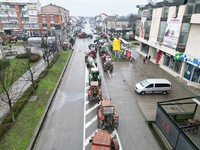 Potret Petani Blokir 42 Jalur Utama Negara Eropa, Jalanan Full Traktor