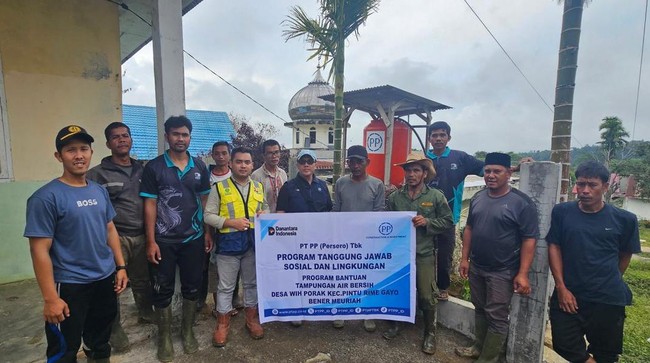 PTPP Inisiasi 5 Program Strategis untuk Bantu Korban Banjir Aceh