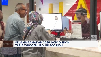 Video: Selama Ramadan 2026, KCIC Diskon Tarif Whoosh Jadi Rp 200 Ribu