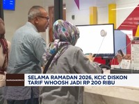 Video: Selama Ramadan 2026, KCIC Diskon Tarif Whoosh Jadi Rp 200 Ribu