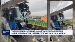 Video: TJ Tabrakan Diduga Sopir Mengantuk, Pemprov Evaluasi Jam Kerja