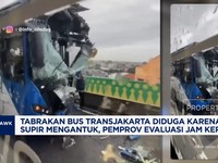 Video: TJ Tabrakan Diduga Sopir Mengantuk, Pemprov Evaluasi Jam Kerja