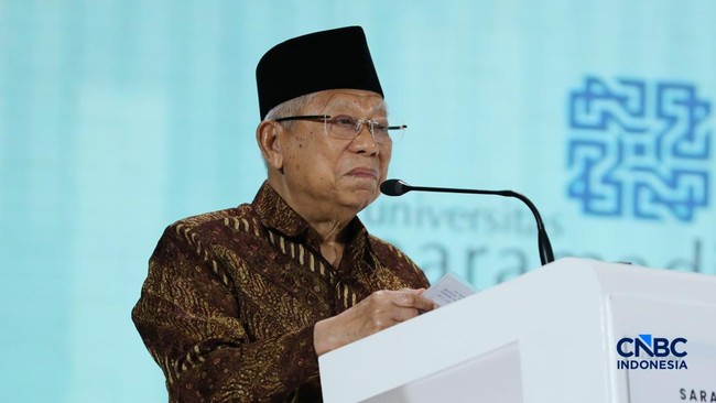 Ma'ruf Amin: Indonesia Bisa Jadi Pusat Ekonomi Syariah Dunia