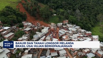 Video: Banjir & Tanah Longsor Melanda Brasil, Puluhan Orang Hilang