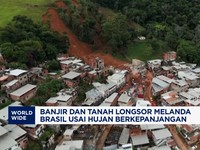 Video: Banjir & Tanah Longsor Melanda Brasil, Puluhan Orang Hilang