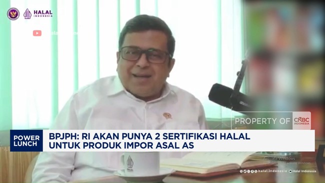 Video: BPJPH: RI Akan Punya 2 Sertifikasi Halal Produk Impor Asal AS
