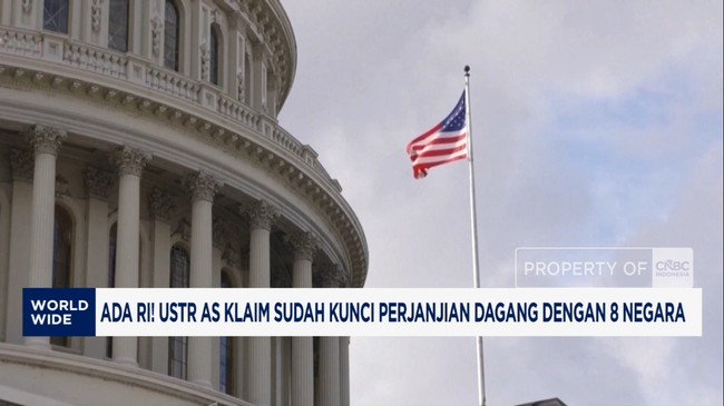 Video: Ada RI! AS Klaim Sudah Kunci Perjanjian Dagang Dengan 8 Negara