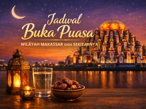 Waktu Buka Puasa dan Azan Maghrib Hari Ini 9 Maret 2026 di Kota Makassar