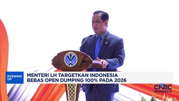 Video:Menteri LH Targetkan Indonesia Bebas Open Dumping 100% Pada 2026