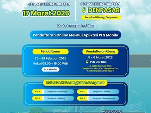 Mudik Gratis PLN 2026 Denpasar ke Jawa Buka hingga 28 Februari, Ini Link Daftar