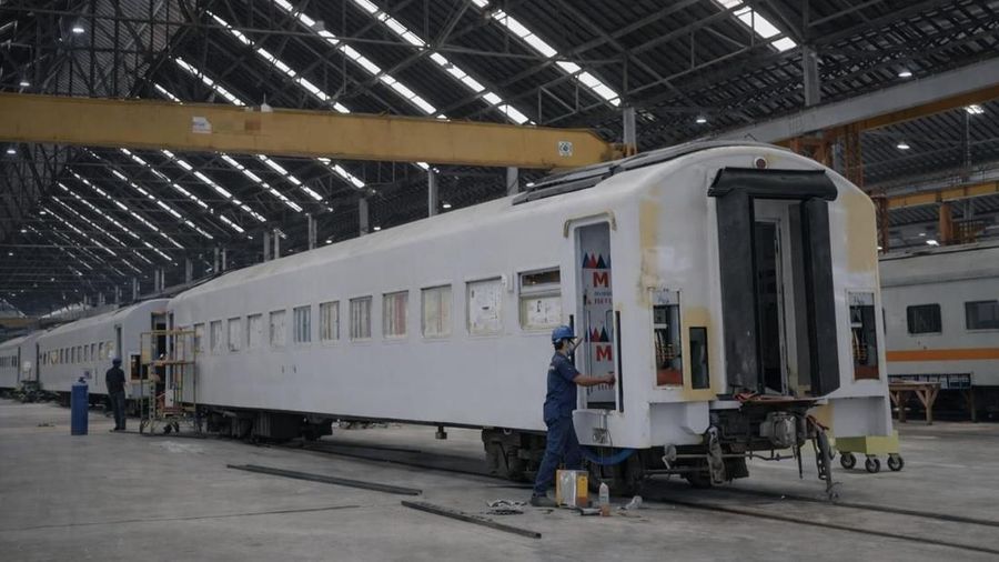 Penampakan Kereta Ekonomi Kerakyatan. (Dok. KAI)