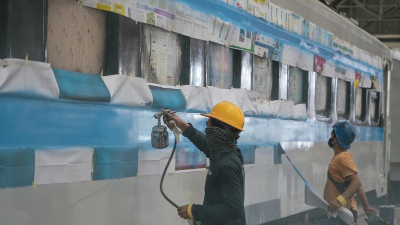 Penampakan Kereta Ekonomi Kerakyatan. (Dok. KAI)