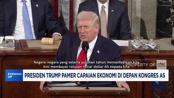 Video: Presiden Trump Pamer Capaian Ekonomi di Depan Kongres As