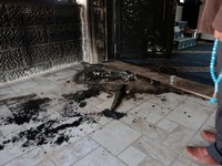 Potret Masjid Tepi Barat Palestina Dibakar Pemukim Israel saat Ramadan