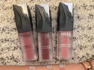 Review 3 Shades Make Over Amplify Fluid Glass, Efek Bibir Berkilau Bak Kaca