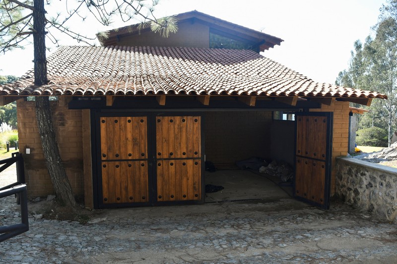 Foto udara menampilkan kawasan Tapalpa Country Club di Jalisco, Meksiko, Selasa (24/2/2025). (REUTERS/Jose Luis Gonzalez)