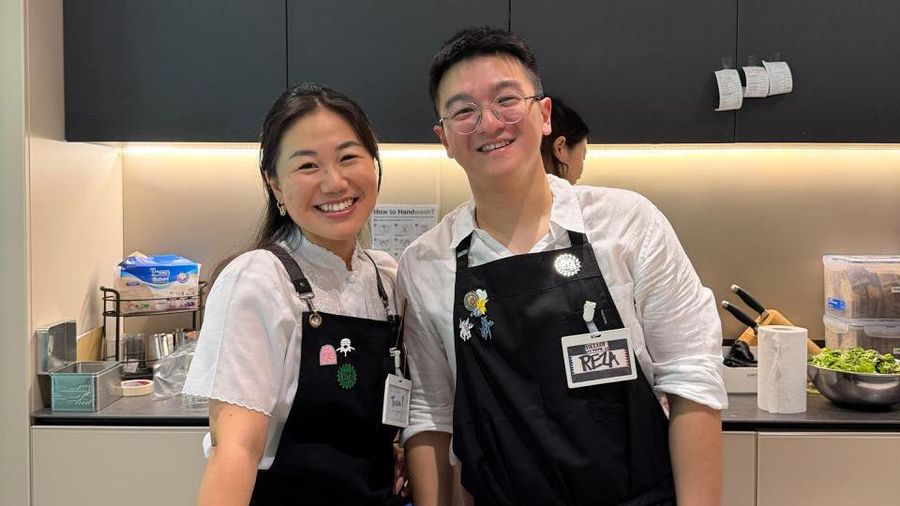 Thea Kurniawan (kiri) dan Reza Stevano (kanan). (Dok. Istimewa)