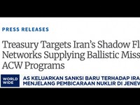 Video: AS Keluarkan Sanksi Baru Bagi Iran Jelang Pertemuan di Swiss