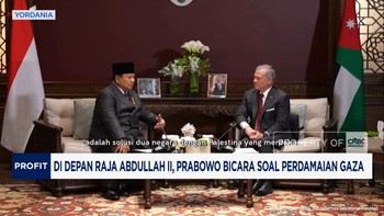 Video: Di Depan Raja Abdullah II, Prabowo Bicara Soal Perdamaian Gaza
