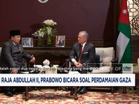 Video: Di Depan Raja Abdullah II, Prabowo Bicara Soal Perdamaian Gaza
