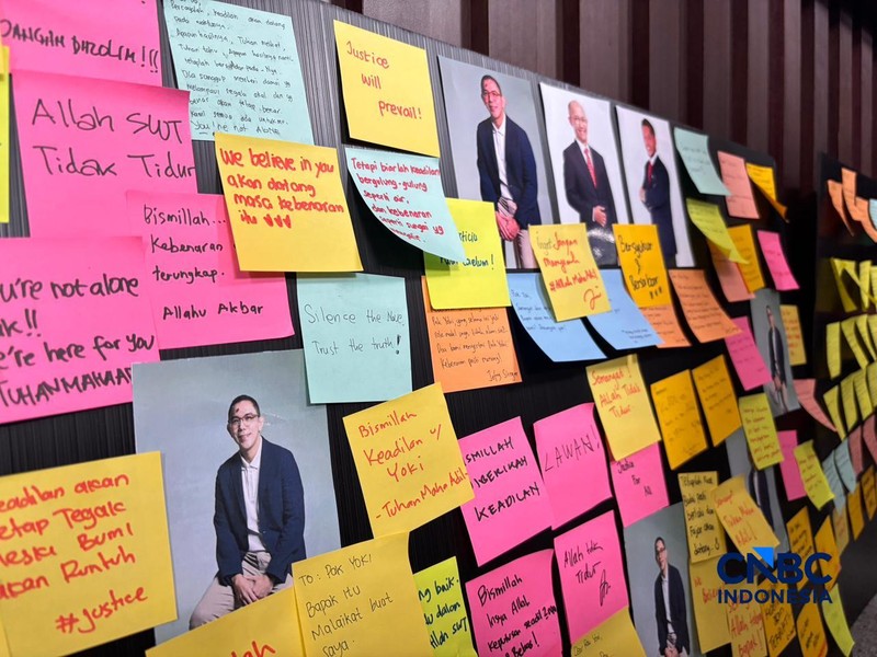 Kondisi Pengadilan Tipikor jelang vonis hakim terhadap 9 terdakwa kasus minyak hari ini, Kamis (26/2/2026). (CNBC Indonesia/Firda Dwi Muliawati)