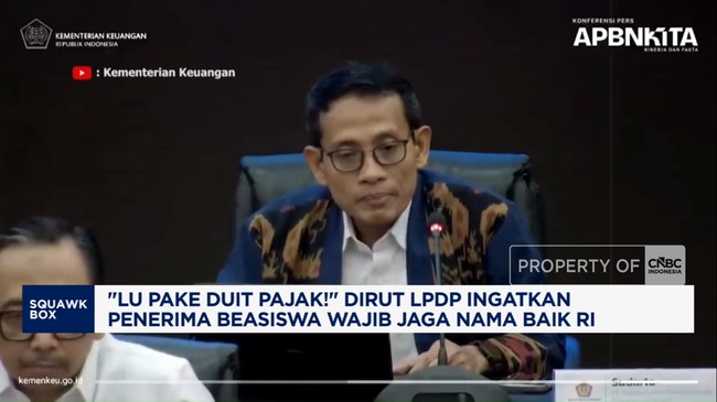 Video: Pakai Duit Pajak,Penerima Beasiswa LPDP Wajib Jaga Nama Baik RI